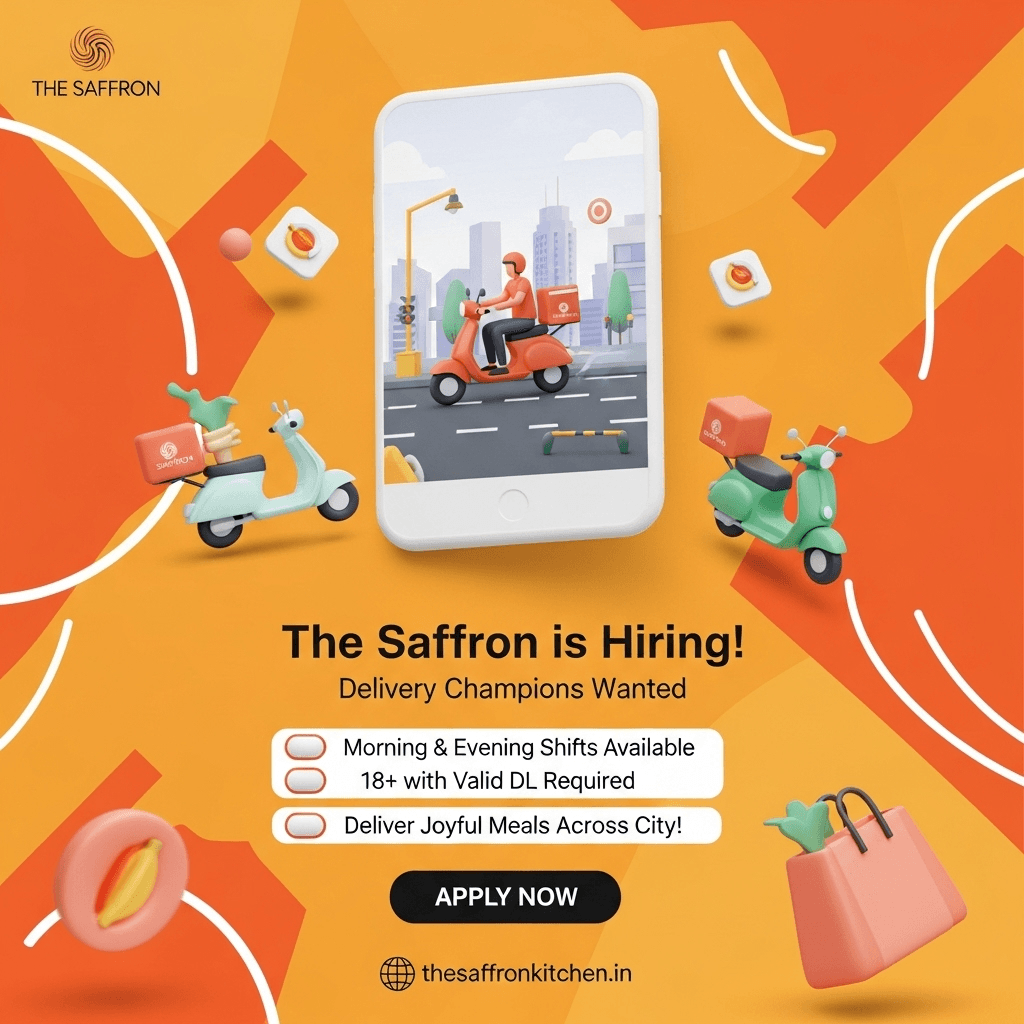 Hiring post for The Saffron